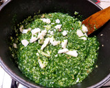 Foto del paso 10 de la receta: Risotto de espinacas, queso de cabra y lacón ahumado