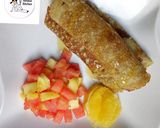 A picture of step 5 of Plantain pancake.