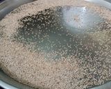 A picture of step 6 of Wheat Coconut Milk Pudding.