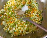 A picture of step 2 of Veg. Chowmin Samosa.