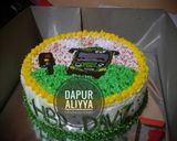 Foto langkah ke 3 dari resep Vanilla sponge cake ekonomis (base cake).