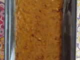 Budín saludable de pera/manzana