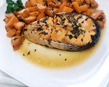 Foto del passaggio 4 della ricetta Salmone con Patate Dolci in Friggitrice ad Aria