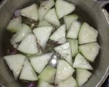 Foto langkah ke 2 dari resep Sayur bening labu Cepat No MSG.