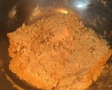 A picture of step 3 of Sattu Ladoo / Roasted Gram Flour Ladoo.