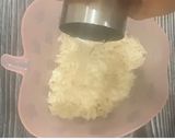 A picture of step 1 of Poha Avalakki and Dam Tea.