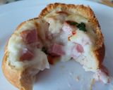 Foto del passaggio 8 della ricetta Panino farcito al pecorino e prosciutto