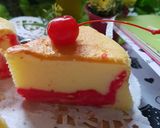 Foto langkah ke 9 dari resep Japanese Cotton Cheese cake without creamcheese.