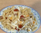Foto del paso 8 de la receta: Ensalada de pasta con queso feta, tomates cherry y espárragos blancos 😋😋😜