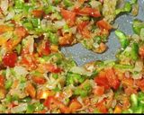 A picture of step 4 of Khada Tawa pulao || तवा पुलाव #nice #ricerecipe.