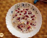 A picture of step 3 of Pomegranate raita.