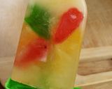 A picture of step 3 of Gummy popsicles.