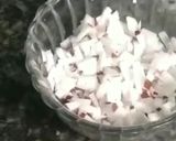 A picture of step 1 of Mawa Pua Bihari cuisine.