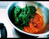 A picture of step 3 of Fiber- Rich super healthy tasty spinach and moong dal sabji.