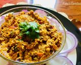 A picture of step 11 of Paneer Bhurji / Paneer Bharta.
