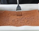 A picture of step 9 of Chocolate Tres Leches.