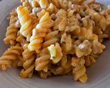 Egyserpenyős tejszínes-darált húsos tészta recept fázis 5 fotója