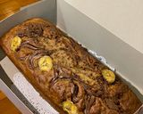 A picture of step 7 of Healthy Banana Bread (no oil, no sugar).