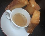 A picture of step 6 of Jaggery ginger tea.