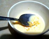 A picture of step 3 of Custard & croutons.