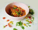 A picture of step 4 of Peperonata.