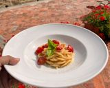 A picture of step 10 of Tomato Pici Pasta from Scratch.