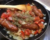 Une image de l'étape 9 de Diots du Jura fumés à la compotée de tomates, ail, oignon et origan.