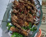 Hình bước làm 4 của món Tôm tít chiên
