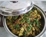 A picture of step 7 of Kakore/kantola ki sabji.