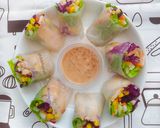 Foto langkah ke 4 dari resep Salad Roll Vietnam (Chicken).