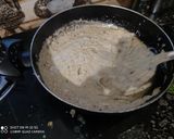 A picture of step 3 of Nawabi Paneer.