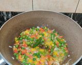 A picture of step 6 of Fried brown rice.