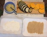 Foto del passaggio 2 della ricetta Cotolette o pizzette? 🤔🍆 (healthy food)