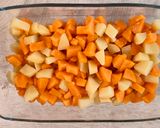 Spárgás-édesburgonyás csirke recept fázis 4 fotója