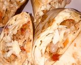 A picture of step 8 of Tortilla wrap.