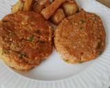 Foto del paso 9 de la receta: Veggieburguer de soja texturizada y yuca