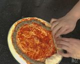 A picture of step 10 of Yummy kabab pizza recipe 😋 Without Oven.