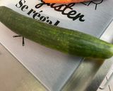 Une image de l'étape 1 de Salade de concombre et carottes au basilic crème de balsamique.
