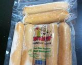 Foto langkah ke 1 dari resep Grilled Natural Sosis in Burito Wraps.