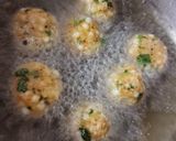 A picture of step 3 of Sabudana Vada.
