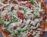A picture of step 20 of Pasta Pizza.