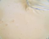 A picture of step 5 of Chocoflan.