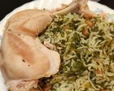 عکس مرحله 3 از دستور سبزی پلو سمنانی