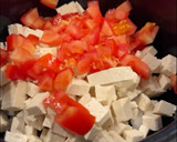 A picture of step 2 of Tofu Tomato Soup.