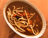 A picture of step 5 of Curry Udon! Japanese style leftover curry recipe!.