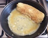 Une image de l'étape 5 de Tamago-yaki (omelette à la japonaise).