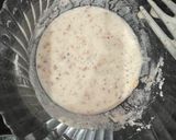 A picture of step 1 of Zinger burger.