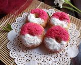 Foto langkah ke 7 dari resep Donat Tape Singkong Merah Putih.