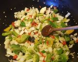 A picture of step 2 of Dorito Soup.