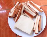 Hình bước làm 1 của món Chả giò khoai môn